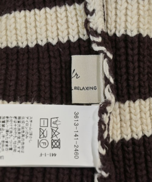 green label relaxing（グリーンレーベルリラクシング）ニット・セーター 茶 サイズ:F レディース/2200647702116