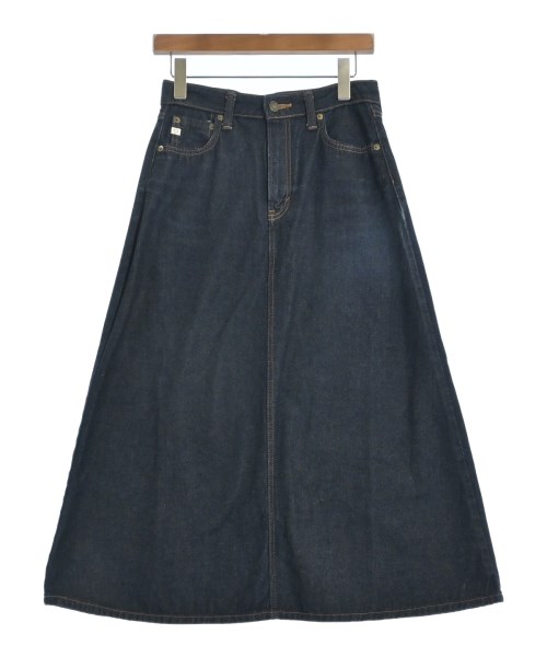 green label relaxing(グリーンレーベルリラクシング)ロング・マキシ丈スカート 紺 サイズ:M/2200649148028