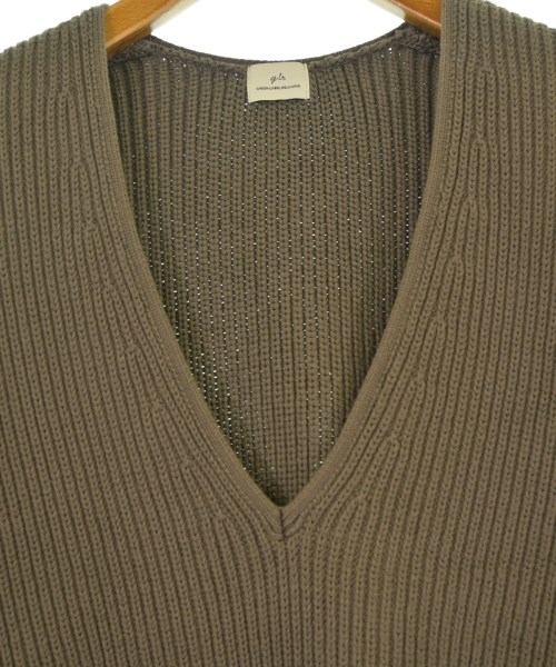 green label relaxing（グリーンレーベルリラクシング）ニット・セーター 茶 サイズ:F レディース/2200649148035