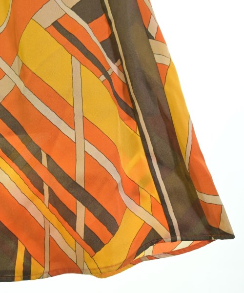 green label relaxing（グリーンレーベルリラクシング）ロング・マキシ丈スカート オレンジ サイズ:38(M位) レディース/2200652733174