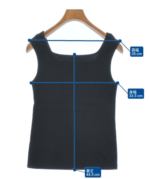 green label relaxing（グリーンレーベルリラクシング）タンクトップ 黒 サイズ:-(M位) レディース/2200647926192