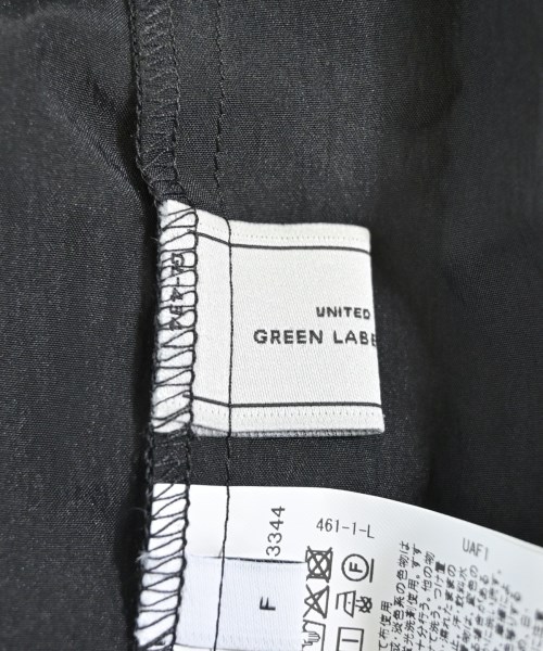 green label relaxing（グリーンレーベルリラクシング）ワンピース 黒 サイズ:F レディース/2200648754015