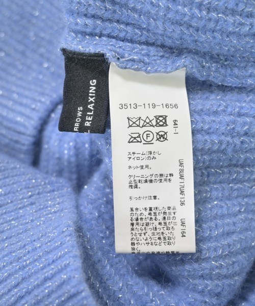 green label relaxing（グリーンレーベルリラクシング）ニット・セーター 青 サイズ:-(S位) レディース/2200649027019