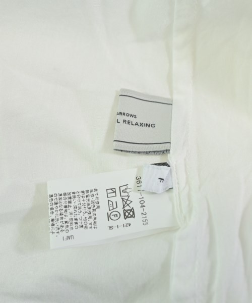 green label relaxing（グリーンレーベルリラクシング）ブラウス 白 サイズ:F レディース/2200649629077