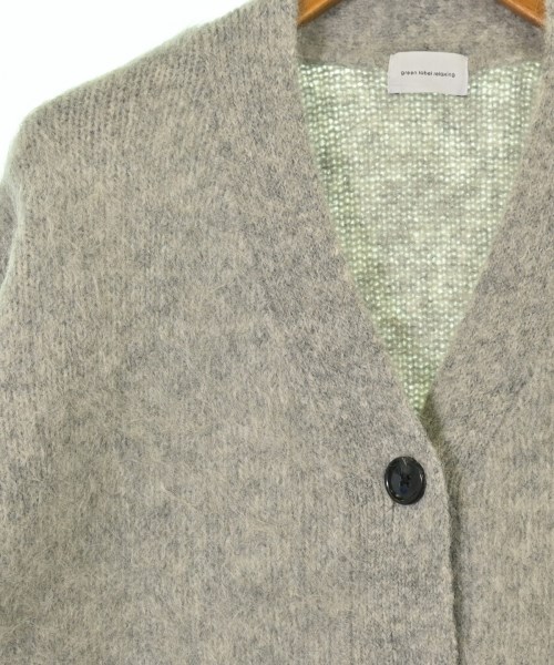 green label relaxing（グリーンレーベルリラクシング）カーディガン グレー サイズ:F レディース/2200649894031