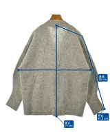 green label relaxing（グリーンレーベルリラクシング）カーディガン グレー サイズ:F レディース/2200649894031