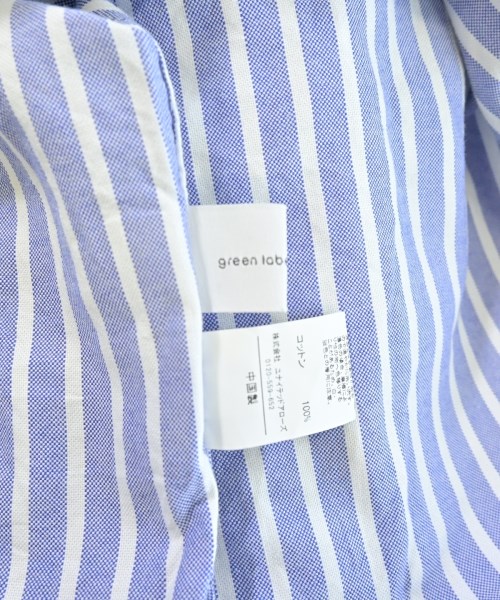 green label relaxing（グリーンレーベルリラクシング）カジュアルシャツ 青 サイズ:F レディース/2200649937080