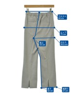 green label relaxing（グリーンレーベルリラクシング）スラックス グレー サイズ:34(XS位) レディース/2200649286027