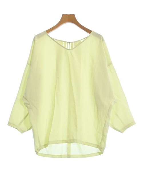 green label relaxing(グリーンレーベルリラクシング)ブラウス 緑 サイズ:F/2200654060025