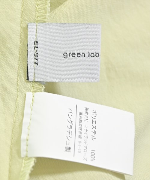 green label relaxing（グリーンレーベルリラクシング）ブラウス 緑 サイズ:F レディース/2200654060025