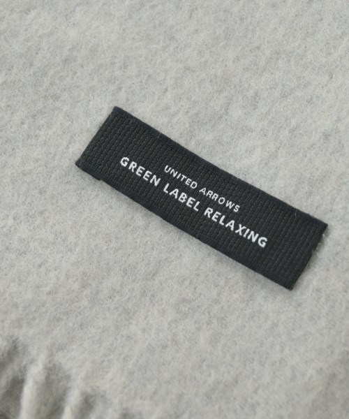 green label relaxing（グリーンレーベルリラクシング）マフラー グレー サイズ:- レディース/2200643069015