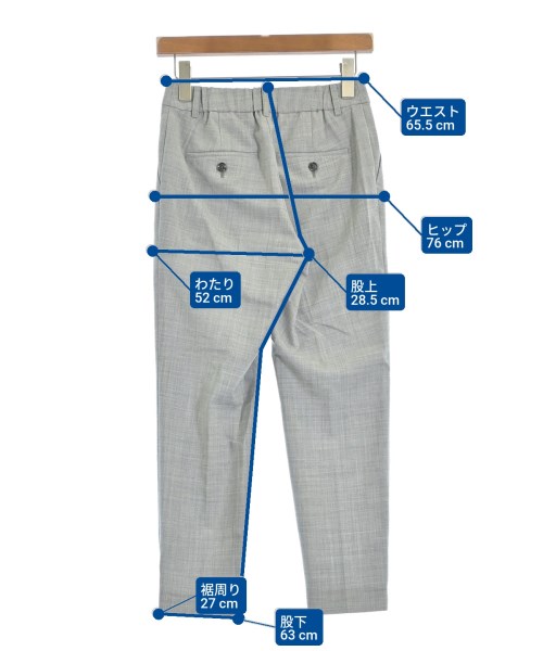 green label relaxing（グリーンレーベルリラクシング）スラックス グレー サイズ:36(S位) レディース/2200647822227