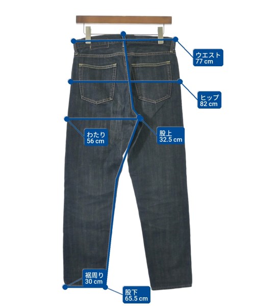 green label relaxing（グリーンレーベルリラクシング）デニムパンツ 紺 サイズ:38(M位) レディース/2200648133049