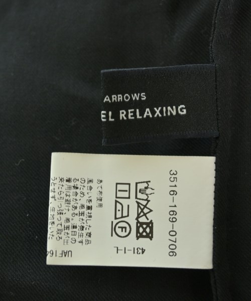 green label relaxing（グリーンレーベルリラクシング）カジュアルシャツ 黒 サイズ:F レディース/2200648188094