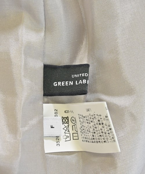 green label relaxing（グリーンレーベルリラクシング）ワンピース グレー サイズ:F レディース/2200648201076