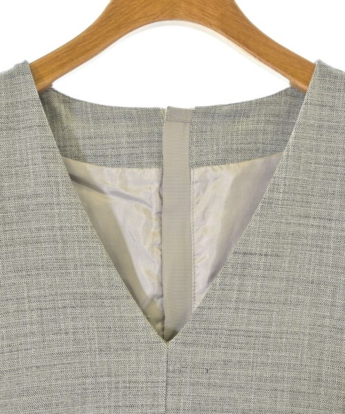 green label relaxing（グリーンレーベルリラクシング）ワンピース グレー サイズ:F レディース/2200648201076