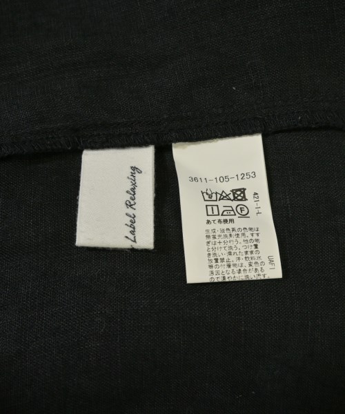 green label relaxing（グリーンレーベルリラクシング）ブラウス 黒 サイズ:F レディース/2200698325081