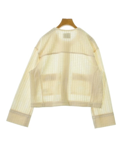 green label relaxing（グリーンレーベルリラクシング）ノーカラージャケット 白 サイズ:-(M位) レディース/2200697966025