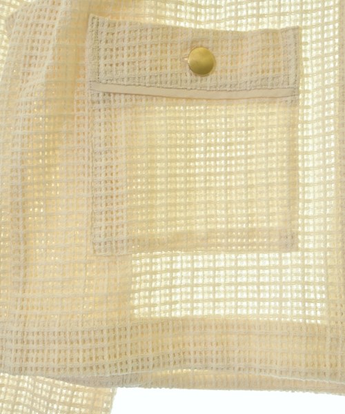 green label relaxing（グリーンレーベルリラクシング）ノーカラージャケット 白 サイズ:-(M位) レディース/2200697966025