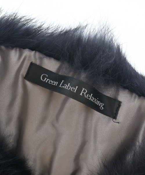 green label relaxing（グリーンレーベルリラクシング）マフラー 紺 サイズ:- レディース/2200697966063