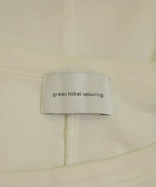 green label relaxing（グリーンレーベルリラクシング）Tシャツ・カットソー 白 サイズ:F レディース/2200697637024