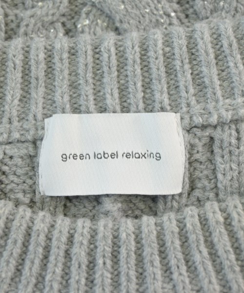 green label relaxing（グリーンレーベルリラクシング）ニット・セーター グレー サイズ:-(M位) レディース/2200699018050