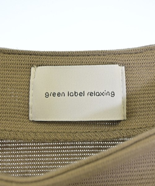 green label relaxing（グリーンレーベルリラクシング）カジュアルシャツ ベージュ サイズ:F レディース/2200701251031