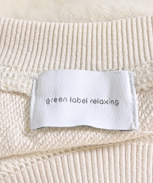 green label relaxing（グリーンレーベルリラクシング）スウェット 白 サイズ:F レディース/2200701251055
