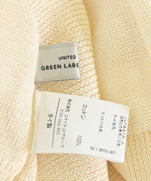 green label relaxing（グリーンレーベルリラクシング）ニット・セーター 白 サイズ:F レディース/2200701251079