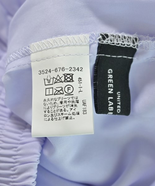 green label relaxing（グリーンレーベルリラクシング）ロング・マキシ丈スカート 紫 サイズ:-(S位) レディース/2200701251093