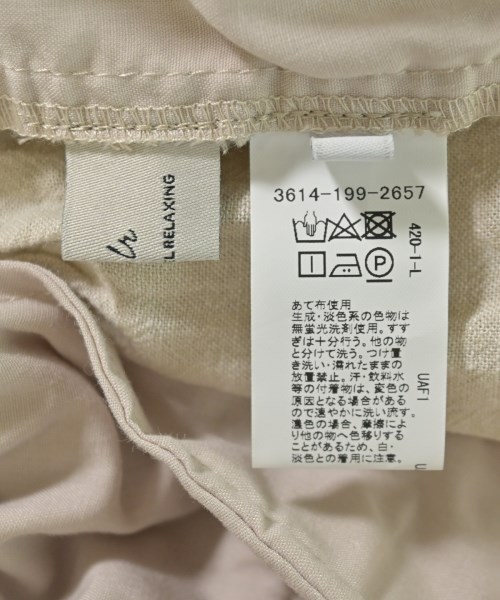 green label relaxing（グリーンレーベルリラクシング）その他 白 サイズ:TL レディース/2200701251109