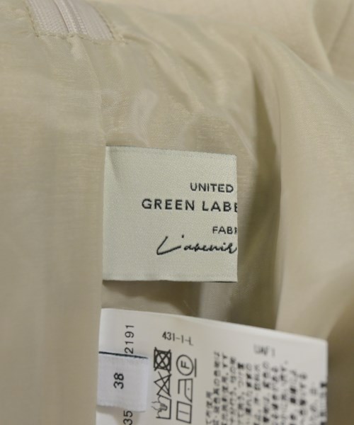 green label relaxing（グリーンレーベルリラクシング）ワンピース ベージュ サイズ:38(M位) レディース/2200697262073