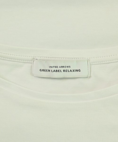 green label relaxing（グリーンレーベルリラクシング）Tシャツ・カットソー 白 サイズ:F レディース/2200702569098