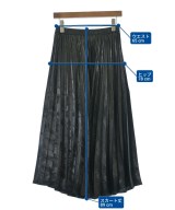 green label relaxing（グリーンレーベルリラクシング）ロング・マキシ丈スカート 黒 サイズ:F レディース/2200701808044