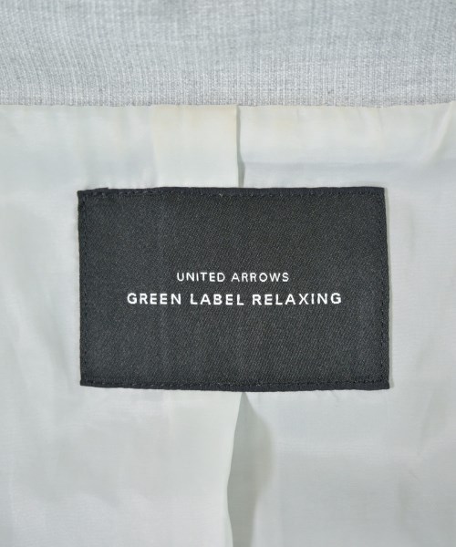 green label relaxing（グリーンレーベルリラクシング）ノーカラージャケット グレー サイズ:36(S位) レディース/2200699396028