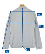 green label relaxing（グリーンレーベルリラクシング）ノーカラージャケット グレー サイズ:36(S位) レディース/2200699396028