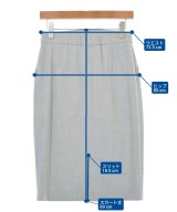 green label relaxing（グリーンレーベルリラクシング）ひざ丈スカート グレー サイズ:38(M位) レディース/2200699396035