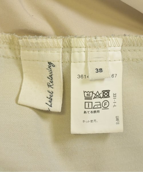 green label relaxing（グリーンレーベルリラクシング）その他 ベージュ サイズ:38(M位) レディース/2200701900168