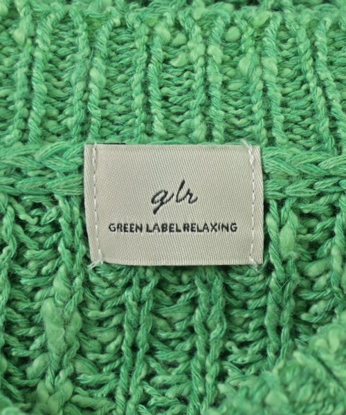 green label relaxing（グリーンレーベルリラクシング）ニット・セーター 緑 サイズ:-(M位) レディース/2200702080029