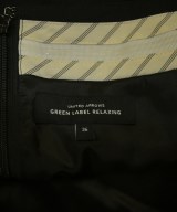green label relaxing（グリーンレーベルリラクシング）ひざ丈スカート 黒 サイズ:36(S位) レディース/2200703292025