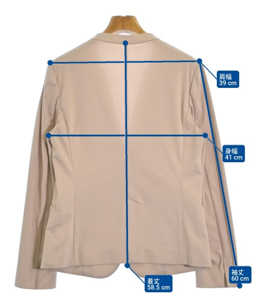 green label relaxing（グリーンレーベルリラクシング）ノーカラージャケット ピンク サイズ:40(M位) レディース/2200700059027