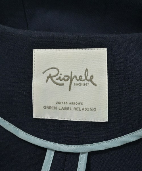 green label relaxing（グリーンレーベルリラクシング）ノーカラージャケット 紺 サイズ:40(M位) レディース/2200701184025