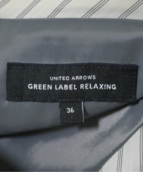 green label relaxing（グリーンレーベルリラクシング）ひざ丈スカート グレー サイズ:36(S位) レディース/2200700481026