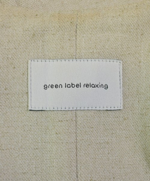 green label relaxing（グリーンレーベルリラクシング）ベスト ベージュ サイズ:F レディース/2200702894107