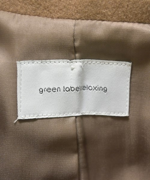green label relaxing（グリーンレーベルリラクシング）ステンカラーコート ベージュ サイズ:S レディース/2200703228024