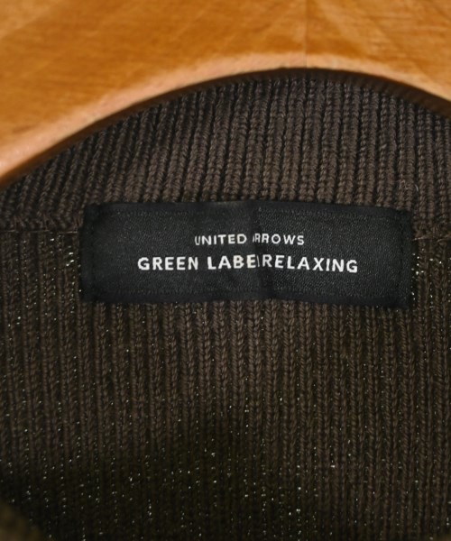 green label relaxing（グリーンレーベルリラクシング）ニット・セーター 茶 サイズ:F レディース/2200703449016