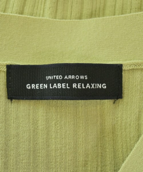 green label relaxing（グリーンレーベルリラクシング）カーディガン 緑 サイズ:-(S位) レディース/2200704673090