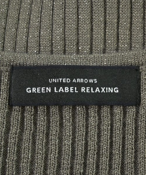 green label relaxing（グリーンレーベルリラクシング）ニット・セーター グレー サイズ:-(S位) レディース/2200704673137