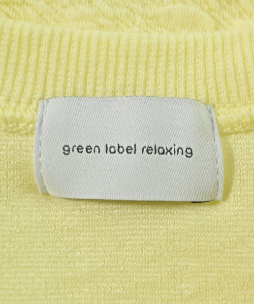 green label relaxing（グリーンレーベルリラクシング）スウェット 黄 サイズ:-(M位) レディース/2200705347105