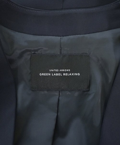 green label relaxing（グリーンレーベルリラクシング）ノーカラージャケット 紺 サイズ:36(S位) レディース/2200703889072